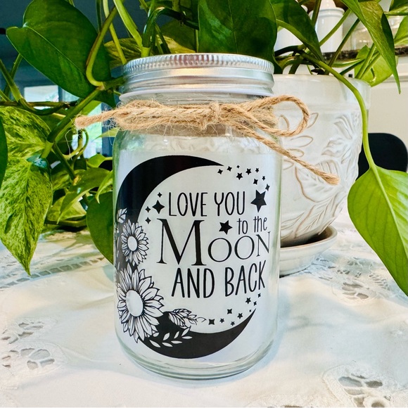 Decorative Mason Jar with LED Lights Handcrafted - Picture 6 of 9